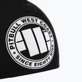 Pitbull West Coast winter beanie big logo black/white 3