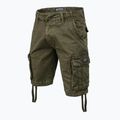 Men's Pitbull Cargo Carver olive shorts