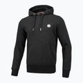 Men's sweatshirt Pitbull West Coast Hooded Small Logo 21 charcoal melange