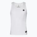 Men's tank top Pitbull West Coast Tank Top Slim Fit Lycra Small Logo white