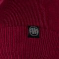 Men's winter beanie Pitbull West Coast Beanie Bubble Small Logo burgundy 3