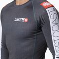 Men's Rashguard longsleeve Pitbull West Coast Rash L-S Hilltop grey/melange 4