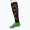 Comodo black/orange riding socks SJP/03 2