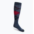 Comodo horse riding socks grey-red SPJW/04