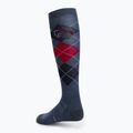 Comodo horse riding socks grey-red SPJW/04 2