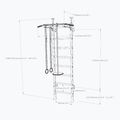 BenchK gymnastics ladder white BK-521W+A204 11