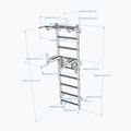 BenchK gymnastics ladder black BK-722B 3