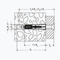 Fischer 10×80 wall plugs with screws 8 pcs for BenchK ladders silver BK-KM8 5