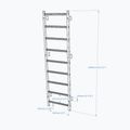 BenchK gymnastics ladder white BK-700W 3