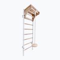 BenchK 212W+A204 white matte/oak gymnastics ladder