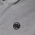 Men's polo shirt Pitbull West Coast Polo Slim Stripes grey/melange 3