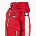 Women's jacket Pitbull West Coast Aaricia Sleeve Hooded Nylon red 3