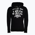 Men's sweatshirt Pitbull West Coast Hooded Oldschool Razor black