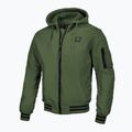 Men's Pitbull West Coast Nimitz Hooded olive jacket