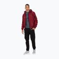 Men's Pitbull West Coast Nimitz Hooded Burgundy Jacket 2