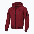 Men's Pitbull West Coast Nimitz Hooded Burgundy Jacket 8