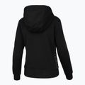 Ladies' sweatshirt Pitbull West Coast Hooded Zip French Terry black 2