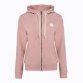 Ladies' sweatshirt Pitbull West Coast Hooded Zip French Terry powder pink