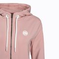 Ladies' sweatshirt Pitbull West Coast Hooded Zip French Terry powder pink 4