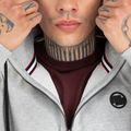 Men's sweatshirt Pitbull West Coast Hooded Zip Small Logo F.Terry 220 grey/melange 4