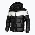 Men's down jacket Pitbull West Coast Cosmo black/white 3
