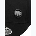 Pitbull West Coast men's Snapback Hook & Loop ,,3D Metal Logo" black 3