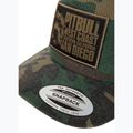 Men's Pitbull West Coast Mesh Snapback cap ,,Blood Dog" Camo Trucker wood/black 3