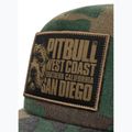 Men's Pitbull West Coast Mesh Snapback cap ,,Blood Dog" Camo Trucker wood/black 4