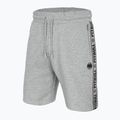 Men's shorts Pitbull West Coast Meridian grey/melange