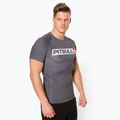 Men's Rashguard Pitbull West Coast T-S Rash Hilltop grey/melange