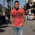 Men's T-shirt Pitbull West Coast T-S Pitbull West Coast USA red 8