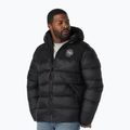 Men's winter jacket Pitbull West Coast Greyfox Hooded Quilted black