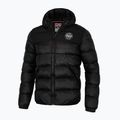Men's winter jacket Pitbull West Coast Greyfox Hooded Quilted black 2