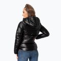 Women's down jacket Pitbull West Coast Shine Quilted Hooded black 3