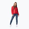 Women's down jacket Pitbull West Coast Shine Quilted Hooded red 2