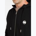 Men's Pitbull Small Logo Hooded Zip sweatshirt black 4