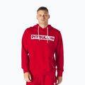 Men's sweatshirt Pitbull West Coast Hooded Hilltop Terry Group red