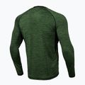 Men's Rashguard longsleeve Pitbull West Coast Performance Small Logo olive 8