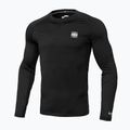 Men's Rashguard longsleeve Pitbull West Coast Performance Small Logo black 6