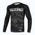 Men's Rashguard longsleeve Pitbull West Coast Masters of MMA Hilltop Rash black
