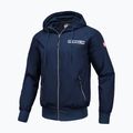 Men's Pitbull Athletic Logo Hooded Nylon jacket dark navy 6