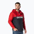Pitbull West Coast men's jacket Loring Two-Color Kangaroo red/dark navy