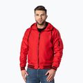 Men's Pitbull West Coast Overpark Hooded jacket red 3