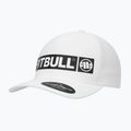 Pitbull Snapback cap ,,Hilltop" Stretch Fitted white