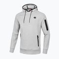 Men's Pitbull Stafford Hooded sweatshirt grey/melange 4