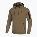 Men's sweatshirt Pitbull West Coast Stafford Hooded coyote brown 3