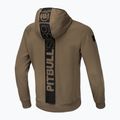 Men's sweatshirt Pitbull West Coast Stafford Hooded coyote brown 4