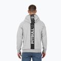 Men's Pitbull Hermes Hooded Zip sweatshirt grey/melange 3