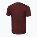 Men's T-shirt Pitbull West Coast T-S Classic Boxing burgundy 2