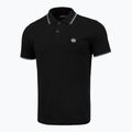 Men's Pitbull West Coast Polo Shirt Pique Stripes Regular black 4